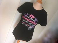 Gildan Spruch-T-Shirt L schwarz Einhörner Baumwolle süß Kr. München - Haar Vorschau
