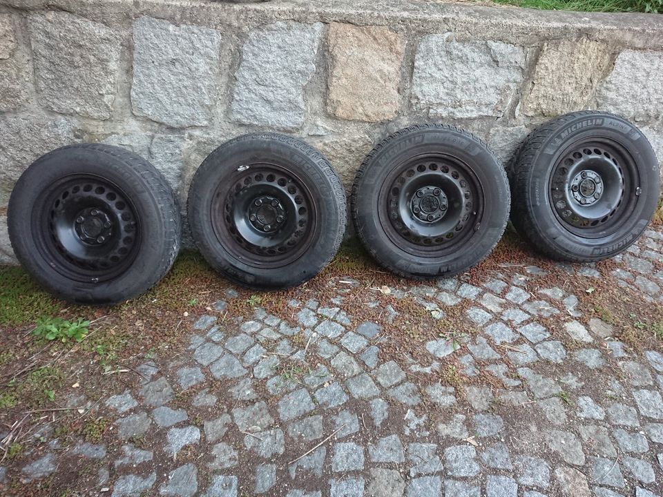 Winterkompletträder Reifen Felgen Mercedes  LK 5x112 195/65R15 in Cham