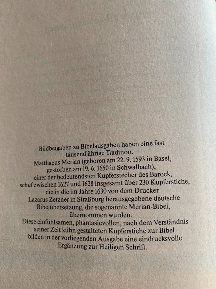 Alte Bibel Naumann & Goebel Sonderausgabe mit Chronikseiten in Lünen