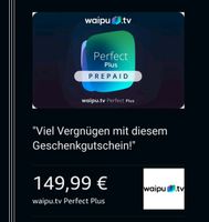 Waipu.tv perfect plus 12 Monate Gutschein Hessen - Buseck Vorschau