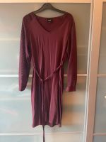 Bordeaux Kleid, transparente Ärmel Gr. 36 Nordrhein-Westfalen - Troisdorf Vorschau