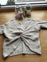 Stick Pullover Bauchfrei S Neuwertig Beige Oversize! Niedersachsen - Göttingen Vorschau