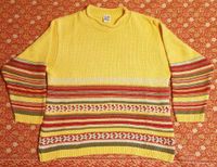 Kinder Pullover Gr 140 gelb orange gemustert Baden-Württemberg - Wutöschingen Vorschau