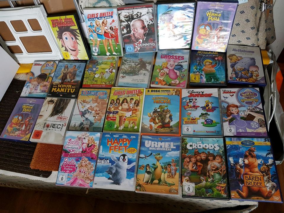 Video DVD CD Filme Sammlung Kinderfilme in Plattling