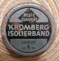 Alte Blechdose KROMBERG ISOLIERBAND 5M 1950er Sammlerstück Bayern - Oberrieden Vorschau