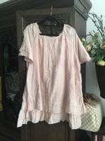 Oberteil flatterig Lagenlook romantisch cool wool rosa Stickerei Frankfurt am Main - Gallusviertel Vorschau