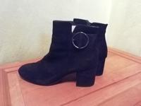 Paul Green Stiefelette, Veloursleder, schwarz, Gr. 40 Bayern - Erding Vorschau