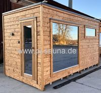 Gartensauna modern - Saunahaus - Cubus Sauna - Sauna Sachsen-Anhalt - Magdeburg Vorschau