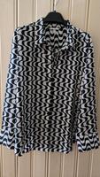 Gr.50-52 H&M Bluse, Blusenjacke, NEU! schwarz/ weiß Baden-Württemberg - Karlsruhe Vorschau