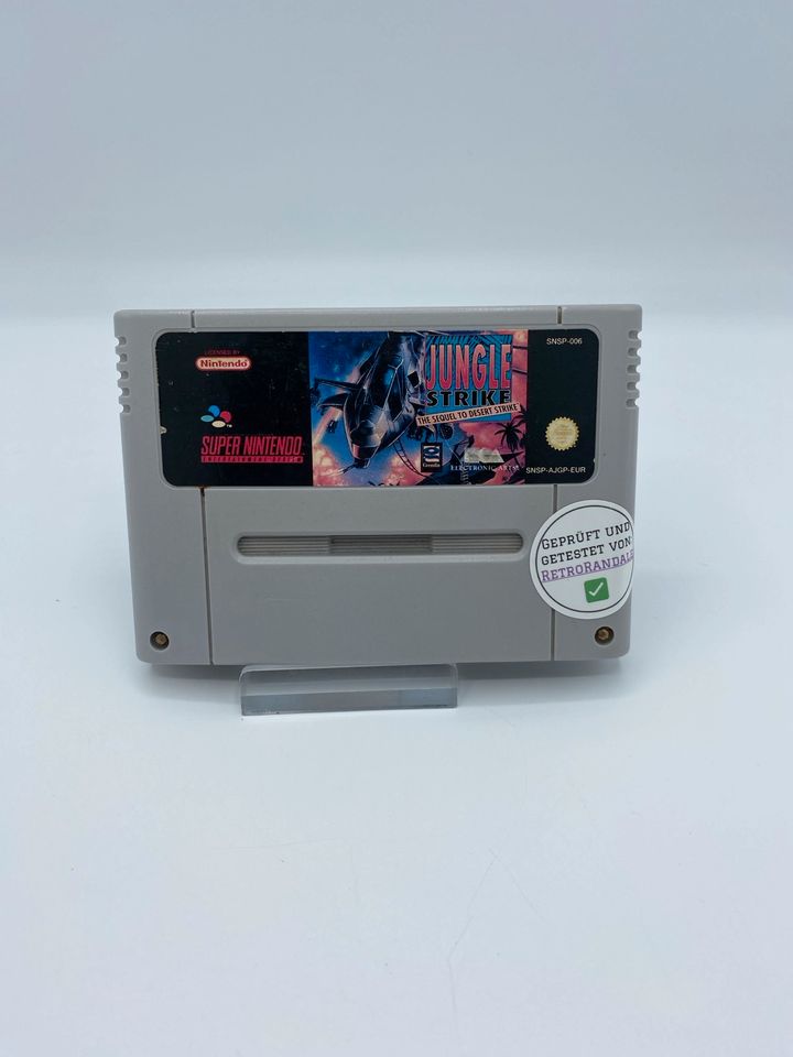 Jungle Strike The Sequel to desert Strike / SNES in Rheine