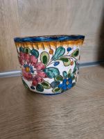 Keramik Blumentopf,  handmalerei. Nordrhein-Westfalen - Oerlinghausen Vorschau