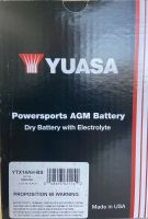 YUASA Batterie YTX14AH-BS Bayern - Burgthann  Vorschau