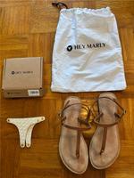 Hey Marly Sandale Comfort Cognac 37 Urban Twist Crema Bayern - Olching Vorschau