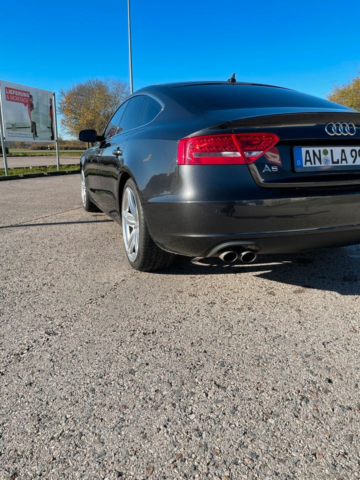 Audi A5 Sportback 8T 2.0 TDI 3xSLine in Wassertrüdingen