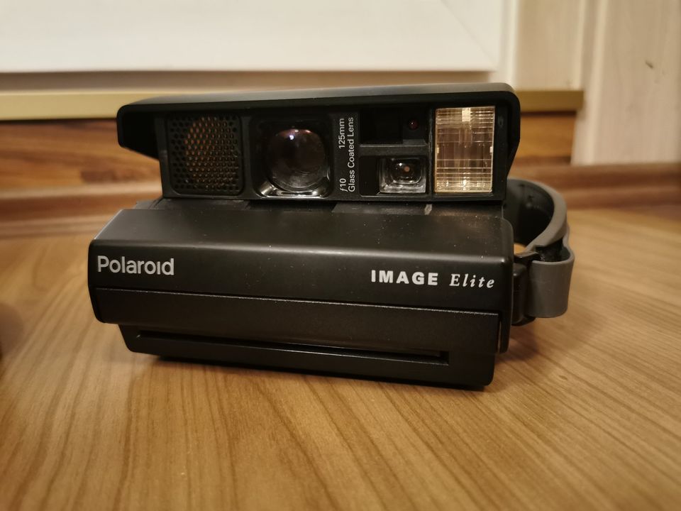 Polaroid Image Elite - Sofortbildkamera / Kamera + F112 Nahlinse in Mietingen