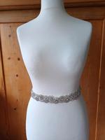 Hochzeitsgürtel Strass Glitzer Creme Altona - Hamburg Blankenese Vorschau