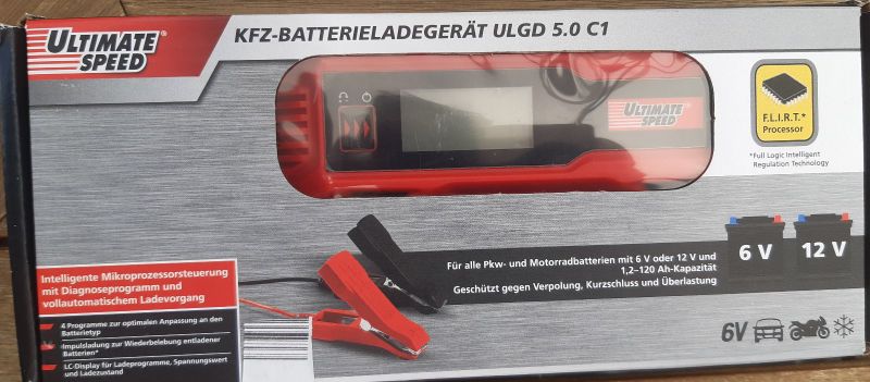 ULTIMATE SPEED® Kfz-Ladegerät »ULGD 5.0 C1«, 6 V und 12 V in Sachsen - Bad  Gottleuba-Berggießhübel | Ersatz- & Reparaturteile | eBay Kleinanzeigen ist  jetzt Kleinanzeigen