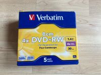 5x Verbatim DVD+RW 1,4GB 4x Speed 30min Camcorder Köln - Porz Vorschau