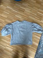 VILA Damen Pullover grau mit tollen Pump - Ärmeln 3/4 Hessen - Butzbach Vorschau