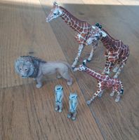 Schleich Wildlife, Giraffen, Löwe, Erdmännchen Baden-Württemberg - Lenningen Vorschau