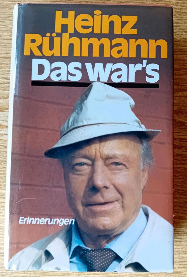 Verkaufe mein gebrauchtes Buch Das war's (-Heinz Rühmann-) in Bergisch Gladbach