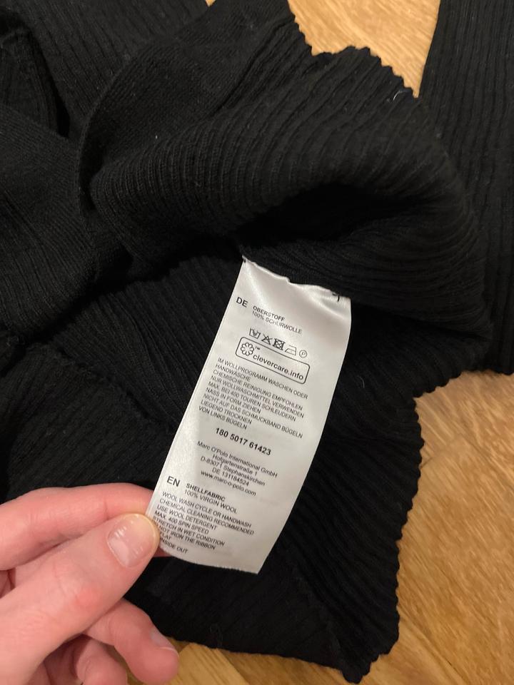 Cardigan/Strickjacke von Marc O‘Polo - schwarz - Schurwolle in Düsseldorf