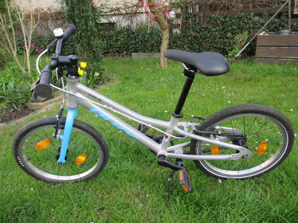 Pucky LS-Pro 18 Zoll Alu, Kinderfahrrad in silber, top geflegt in Berlin