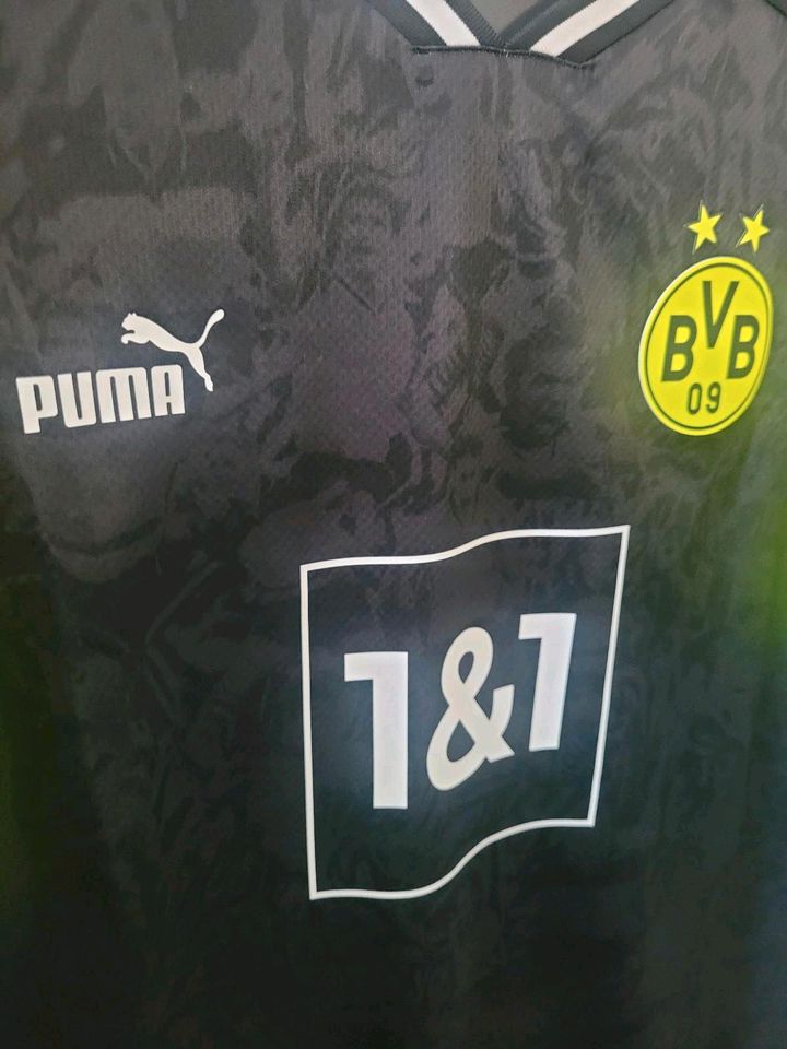 BVB 2021 Borussia Dortmund Retro-Trikot Haaland XL Neon in Lingen (Ems)