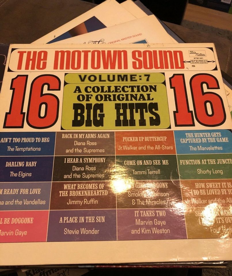 Schallplatte/LP The Motown Sound A Collection of 16 big hits in Königs Wusterhausen