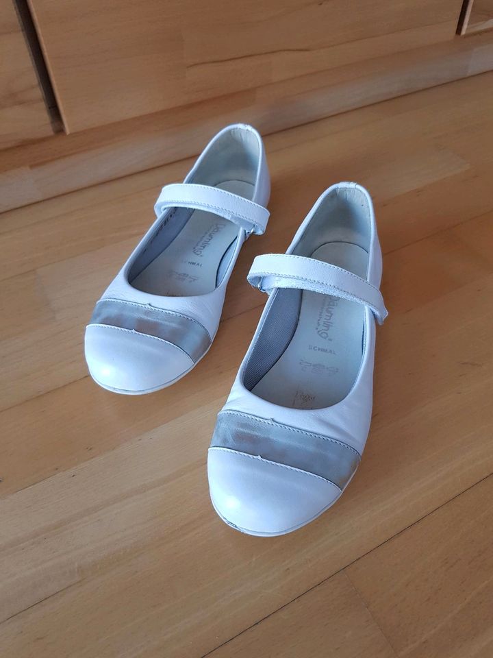 Däumling Kommunionschuhe Ballerina Gr. 36 in Wald (Ostallgäu)