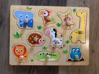 Holz Baby Greifpuzzle Steckpuzzle Nordrhein-Westfalen - Bad Berleburg Vorschau