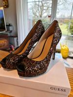 Guess High Heels Hadie Glitter Open-Toe Shoe Hamburg-Mitte - Hamburg Hammerbrook Vorschau