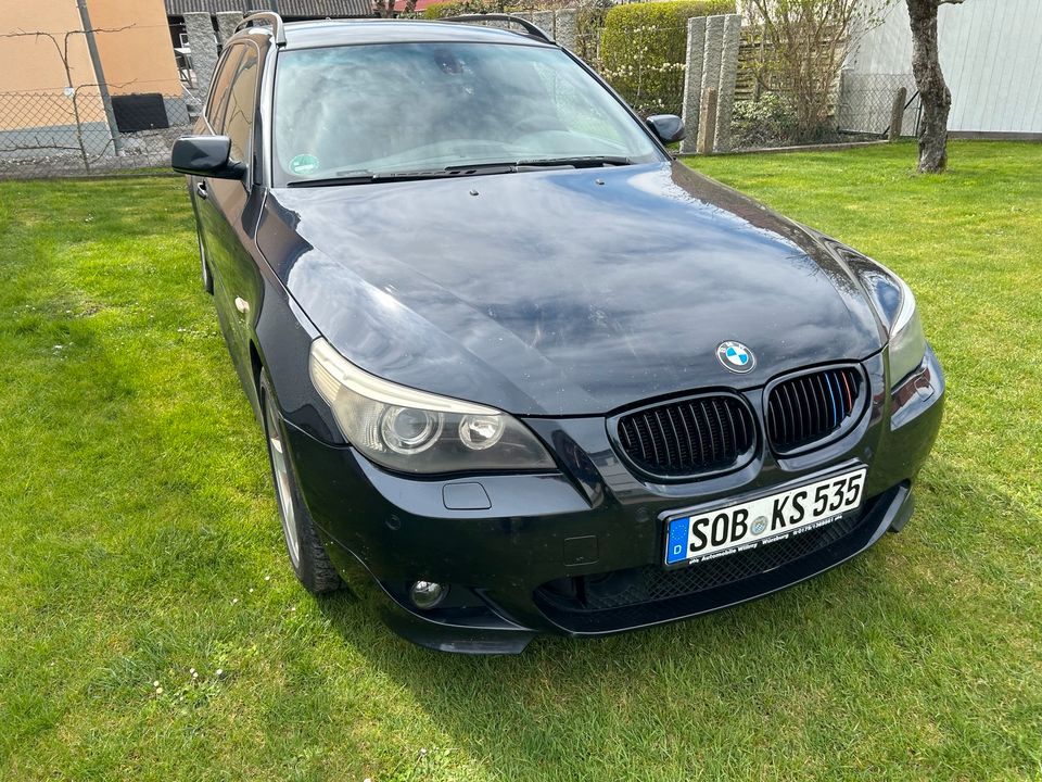 BMW e61 535d M Paket ACC shz Touring tüv 10.25 kein 530d 525d in Schrobenhausen