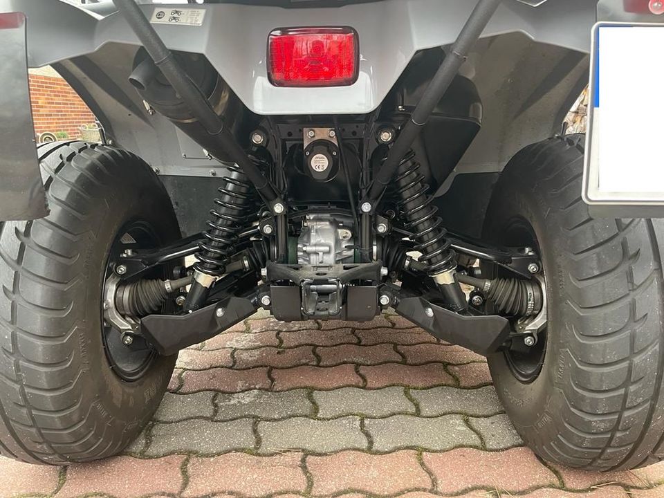 ATV QUAD Yamaha 700 Kodiak - Offene Zulassung - AHK - 8x Reifen in Sonnewalde