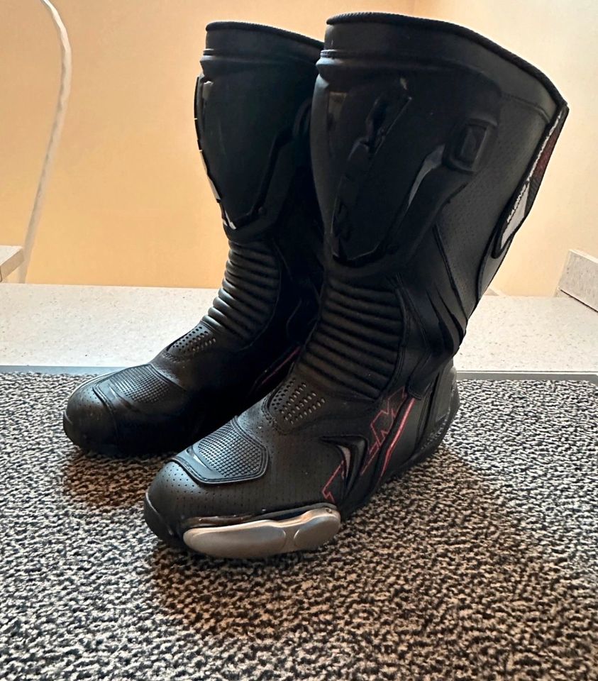 Motorradstiefel Leder FLM Gr. 43 in Kulmbach