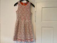 AJC Kleid Damen XS Spitze Sommerkleid Mini weiß orange Blumen Baden-Württemberg - Gutach (Schwarzwaldbahn) Vorschau