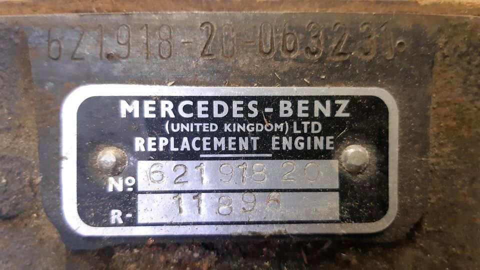 Mercedes Benz Motor 615 621 918 W120 W121 W110 Heckflosse in Korbach