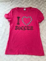 pink T-shirt in L 164  s.Oliver I love Soccer Fotball Bayern - Wendelstein Vorschau