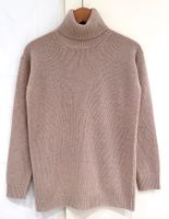 Prada Rollkragen-Pullover Beige Kaschmir Wolle XS 34 Cashmere Top Hamburg-Nord - Hamburg Winterhude Vorschau