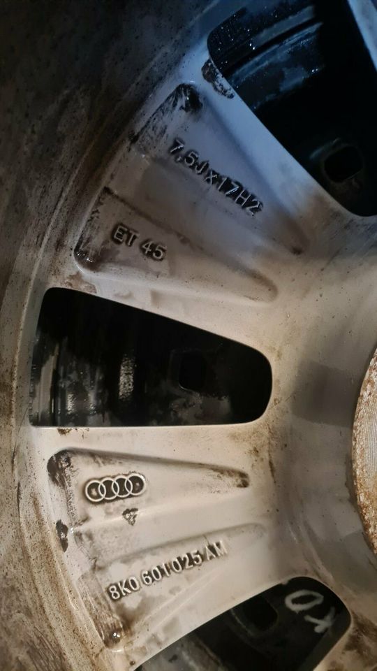 Original Audi A4 8K S4 B8 S Line 8K0601025AM Felgen Satz 7,5 x 17 in Frohburg