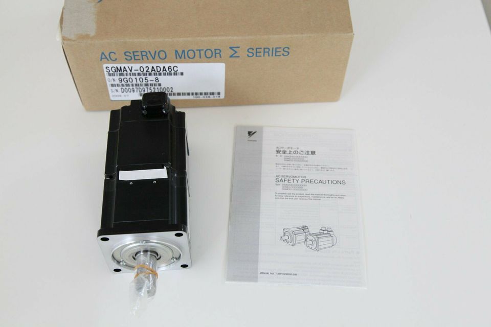 Yaskawa SGMAV-02ADA6C Servomotor 200W, NEU! in Grasbrunn