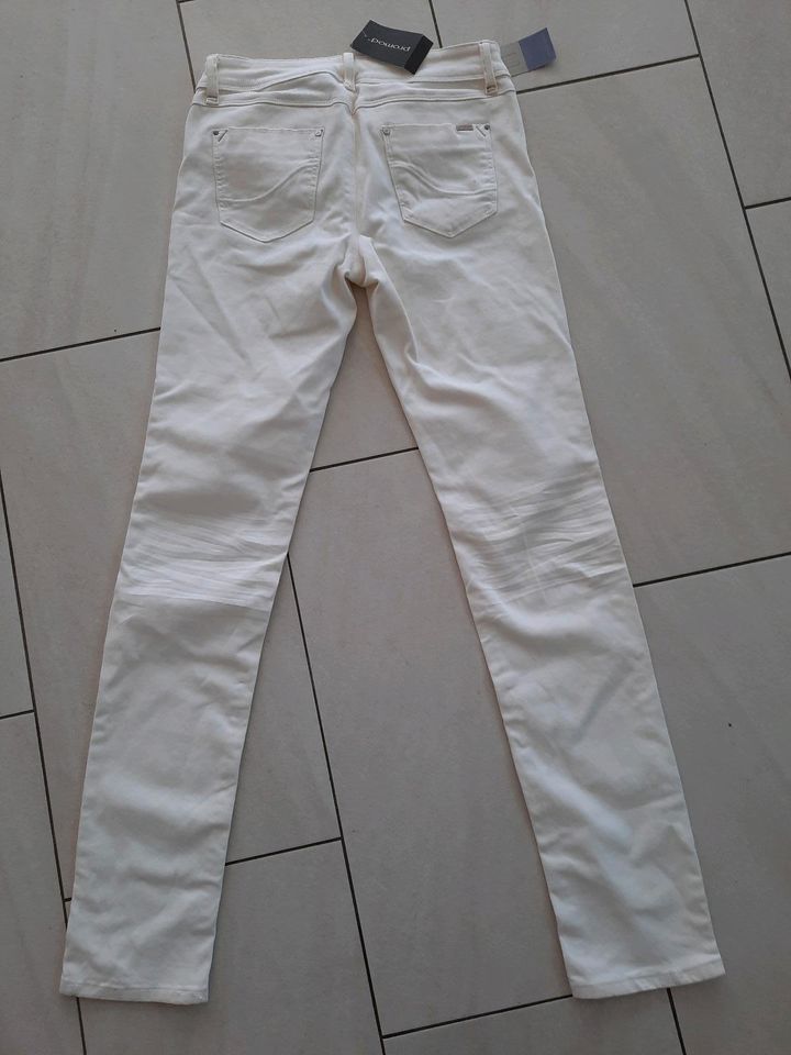 Stoffhose/Hose/Sommerhose/Creme/Weiß/Promod/NEU Gr.36/38 in Beuren