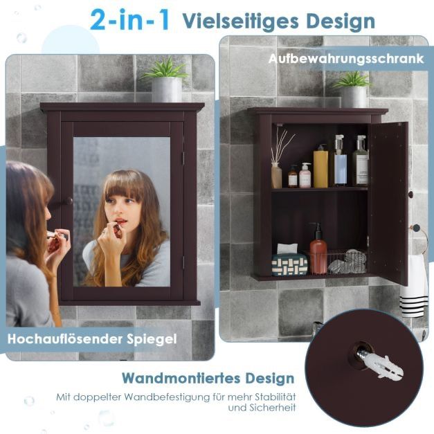 Wandschrank mit Spiegel, 45€+ in Köln