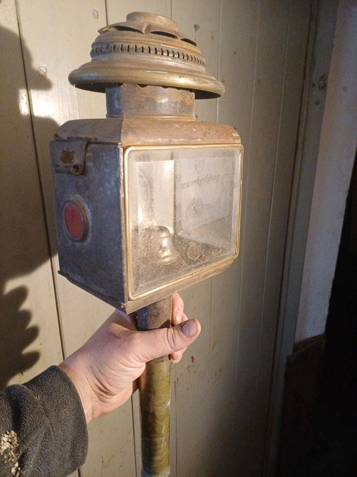 Lampe Kutsche Oldtimer Karbit in Laer