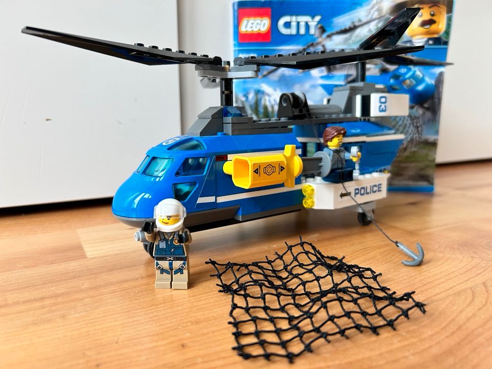 Lego City Polizeihubschrauber Hubschrauber Polizei in Rödermark