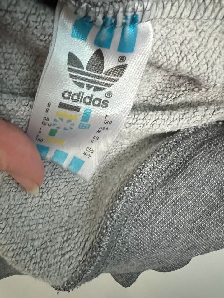 Vintage Adidas Pullover grau Größe 80er/90er in Bochum