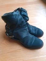 Airstep Biker Boots Echtleder Nieten Gr. 39 Niedersachsen - Lüneburg Vorschau