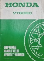 Honda VT 600 Nachtrag Werkstatthandbuch 1993 1994 1995 Schleswig-Holstein - Hüsby Vorschau