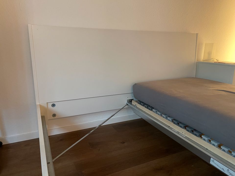 IKEA Doppelbett (ähnlich wie Modell Fluberg), 180 cm breit in Leipheim