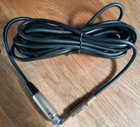 Kabel mit Klinke 6.35mm gerade 2pol auf XLR 3pol Kupplung Stuttgart - Möhringen Vorschau